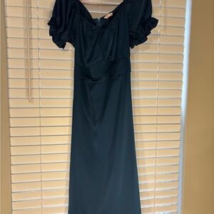 Chic TealMaxi Dress